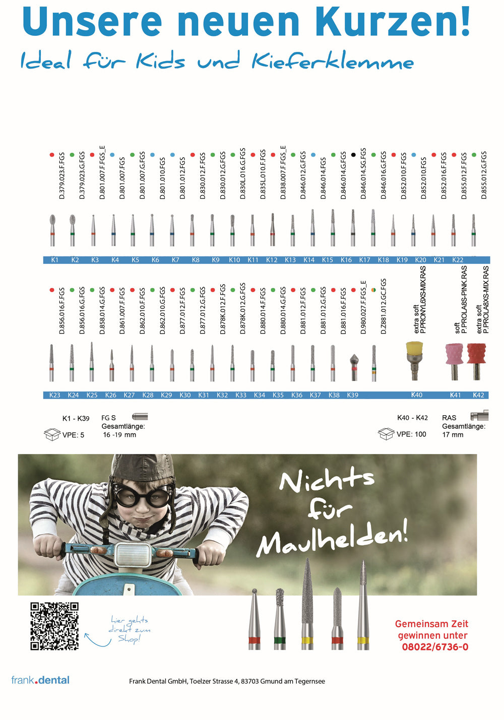 Collection folder Diamond & Extraction Carbide Drills