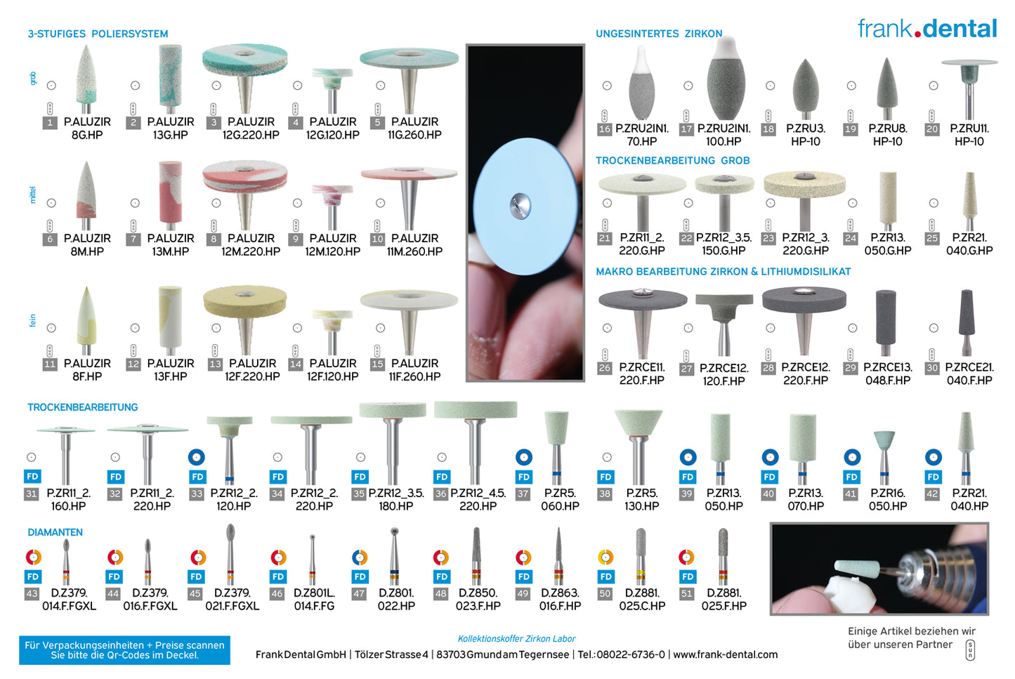 Zirconium laboratory collection case