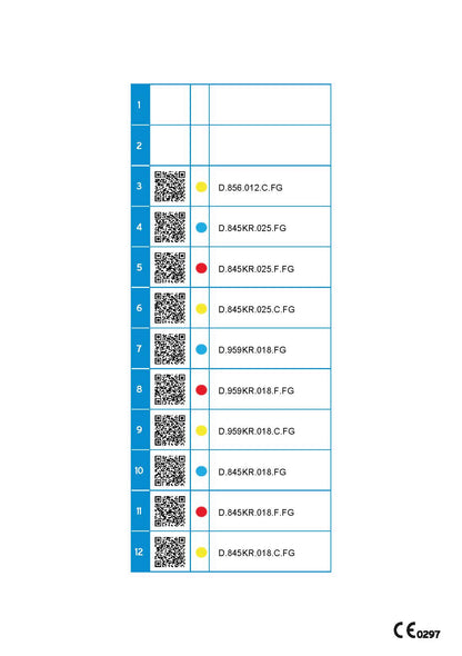 Set 16 - For Inlay prep Plus