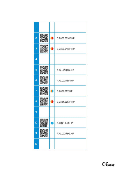 Set 19 - Zircon Mix HP