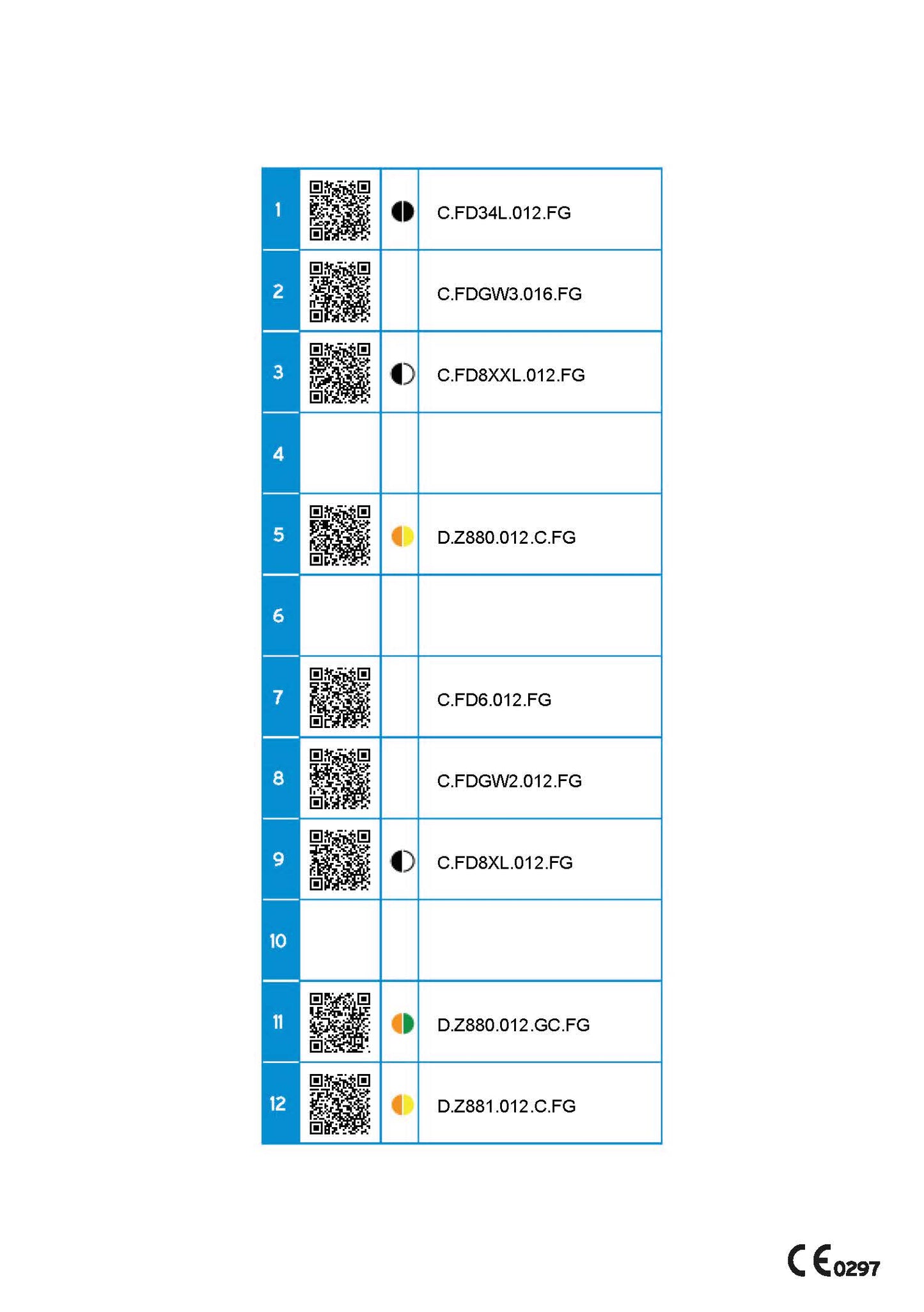Set 6 - For Crowns